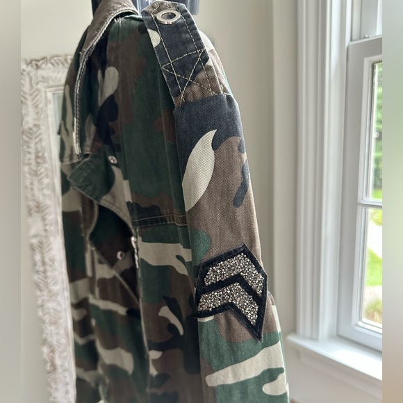 MANGO camo jacket - Picture 6 of 9